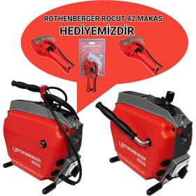 Resim Rothenberger 650 Profesyonel Gider Kanal Açma Makinesi 