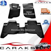 Resim Mitsubishi L200 3D Paspas Havuzlu Siyah 2005-2019 Arası Caraks 