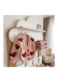 Resim Mickey Bebek Hırkası Pembe 
