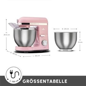 Resim AyrStore Mastermaid Chef Pro Çift Kollu Mutfak Şefi 1500 W Pink 