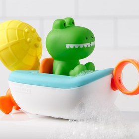 Resim Skip Hop Zoo Banyo Oyuncağı Timsah 