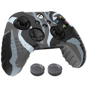 Resim Sparkfox Xbox Series X/S Uyumlu Silikon Kılıf + 2 Analog Koruyucu 