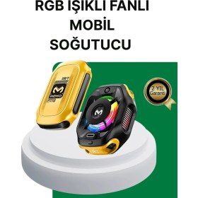 Resim Uravas Store 7 Kanatlı Vortex Fanlı Akıllı Telefon Soğutma Atı 