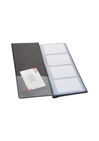 Resim Kartvizit Albümü 4 Sıralı 160 Kartlık 12x26 Cm 