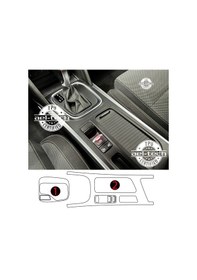 Resim Renault Megane Uyumlu Otomatik Vites Etrafı Tpu Koruyucu 2022-2026 