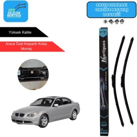 Resim Bmw 5 Seri Sedan E60 Uyumlu 2003 2010 Martigues Araca Özel Ön Silecek Takımı 600-580mm 