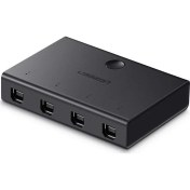 Resim Ugreen 4 Giriş 1 Çıkış USB Km Switch 
