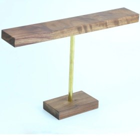 Resim 1 Adet Vintage Ahşap Takı Ekran Standı Kolye Kolye Bilezik Bileklik Saatler 6 