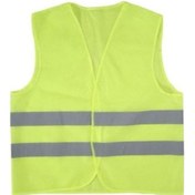 Resim Reflektörlü Yelek Yeşil Cepsiz Model 
