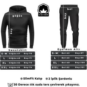 Resim Trendypassion Unisex Alpha Baskılı Eşofman Takımı 