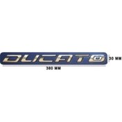 Resim Fiat Uyumlu Ducato Krom Yazı Kesik 30 380 Mm 