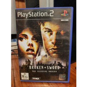 Resim THQ Ps2 Broken Sword The Sleeping Dragon Orjinal Oyun 