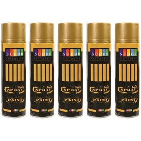 Resim Mahi Max 5 Adet Südor Altın Yaldız Sprey Boya 200ml 