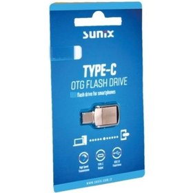 Resim Sunix 128gb.type-c Ve Usb 3.0 Usb Flash Bellek Otg Çift Girişli Metal Sağlam 128 GB 