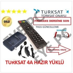 Resim Mini Hd Hdmi Uydu Hazır Yüklü Kanallar Otomatik Güncellemeli 