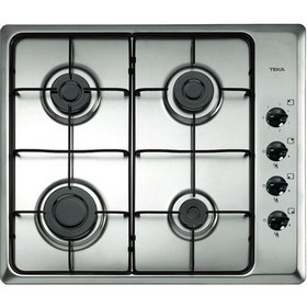 Resim Teka - HLX 60 4G AI AL - Ankastre Paslanmaz Çelik Gazlı Ocak - Emaye Izgara - Inox - 60 cm - 40229103 