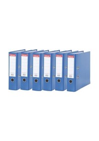 Resim Esselte Klasör Geniş Mavi 6 Lı Paket 