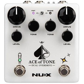 Resim Nux Ace Of Tone Dual Overdrive Pedalı 