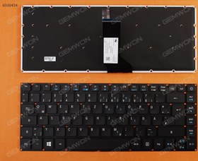 Resim Acer Aspire ES1-422 Klavye Siyah Türkçe Işıklı 