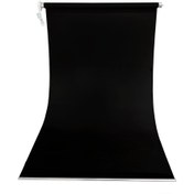 Resim Stüdyo Teknik 90cm x 120cm Fon Perdesi Siyah 