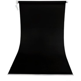 Resim Stüdyo Teknik 90cm x 120cm Fon Perdesi Siyah 
