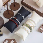 Resim Jewelry Display Yastık Seti - Kadife Yastıklar, Bileklik, Kolye ve Saatler İçin Küçük ve Büyük Boylar Dahil - Şık Saklama Çözümü, Takı Yapımı & Paketleme Malzemeleri, Boncuk İşleri ve El İşi 