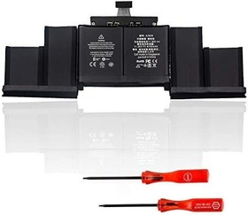Resim DTK MacBook Pro Retina 15 inç A1398 (2015 Versiyon) için A1618 Laptop Bataryası [Li-Polimer 11.36V 99.5Wh 8800mAh] 