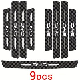 Resim BYD için Uygun Yüksek Kaliteli Karbon Fiber Araba Koruyucu, Dayanıklı ve Şık Koruma, Han, DMI, Tang EV, Pine Pro, MAX, PIUS, Seagull, Leopard, Destroyer 05, Dolphin Guard 07, Pine L Kaymaz ve Çiziklere Dayanıklı Eşi Koruma Panosu, Araç Giriş Koruma 