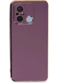 Resim Durukar Redmi 12c Kılıf Volet Silikon - Mor 