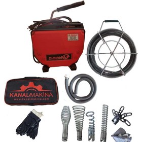 Resim Kanal Makina Kanal Açma Makinesi 16 MM Set Tekli set 