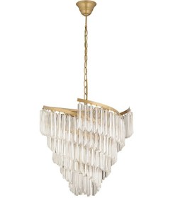 Resim Arizona Eskitme Kristalli, Taşlı Modern Tasarım Kristal Salon Avize 