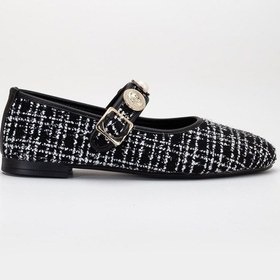 Resim Kadın Babet Siyah Triko İnci Baretli-3721 Siyah 