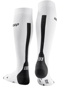 Resim Cep Run Socks 3.0 Sporcu Kompresyon Çorabı, Beyaz/Koyu Gri ,Kadın II 