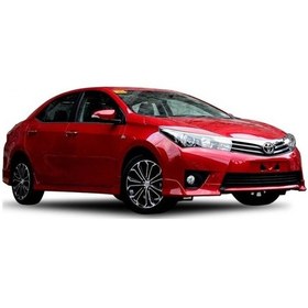 Resim Toyota Corolla Uyumlu 2012-2016 Yan Marşpiyel Seti Plastik 
