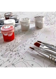 Resim Sayılarla Boyama Seti Balıkçı Kasabası 40x50 Cm 