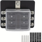 Resim Willowhaven 6 Yollu Sigorta Kutusu Led Göstergeli Otomotiv Tekne Karavan 