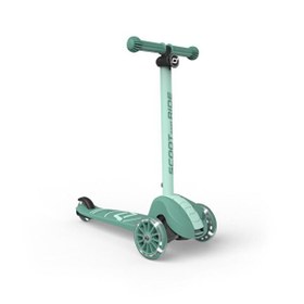 Resim Scoot and Ride Highwaykick 3S Forest LED Tekerlekli Katlanabilir Ayarlanabilir Çocuk Scooterı Açık Yeşil 