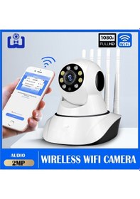 Resim 5 Antenli Full Hd Türkçe Uygulama Bebek ve Güvenlik Ip Kamera 