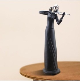 Resim Lijinxu Müzik Enstrümanı Çalar Müzisyen 3d El Oyma Metal 