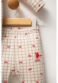 Resim U.s.polo Assn Kız Bebek Pijama Takım - Beyaz Beyaz 