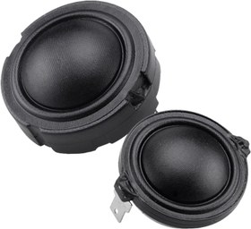 Resim 2 adet ipek Film Tweeter hoparlör üniteleri 6ohm 30W 4ohm 35W tiz kubbe boynuz 25 çekirdek HIFI NdFeB araba Tweeter'lar ses hoparlörler kitaplık hoparlör 