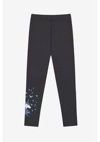 Resim Penti Kız Çocuk Unique Unicorn Warm Siyah Tayt 