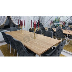 Resim Ntconcept Doğal Ahşap Yemek Masası 