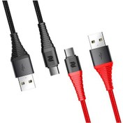 Resim Rock Space Z9 Hi-Tensile Micro Usb Şarj Ve Data Aktarım Kablosu 1 