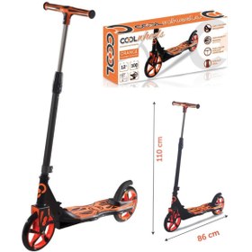 Resim Furkan Toys Coolwheels +12 Yaş 2 Tekerlekli Frenli Katlanabilir Scooter 