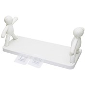 Resim Rambo Manken Tutacaklı Plastik Etejer Yapışkanlı Büyük 13.5x33cm Ahşap - Ahşap 