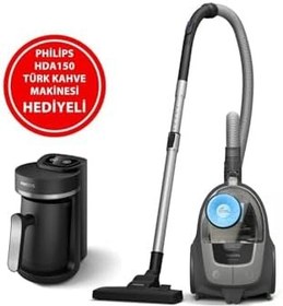 Resim Philips BXA0058/00 XB2142/10 Toz Torbasız Süpürge + HDA150/161 Türk Ka 