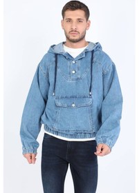 Resim Keepout Erkek Jean Sweatshirt Mavi 001 