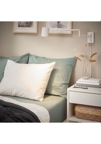 Resim Yastık Kılıfı, Gri-yeşil, 50x60 Cm Gri 