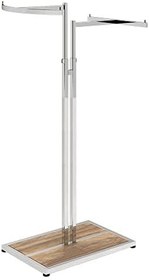 Resim çiftli orta stand elbise askısı YFG-38 